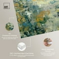 thumbnail image 4 of Green Moss Monet Garden Green Abstract Canvas Wall Art by Art Remedy, Gallery Wrapped, 24"x36", 4 of 7