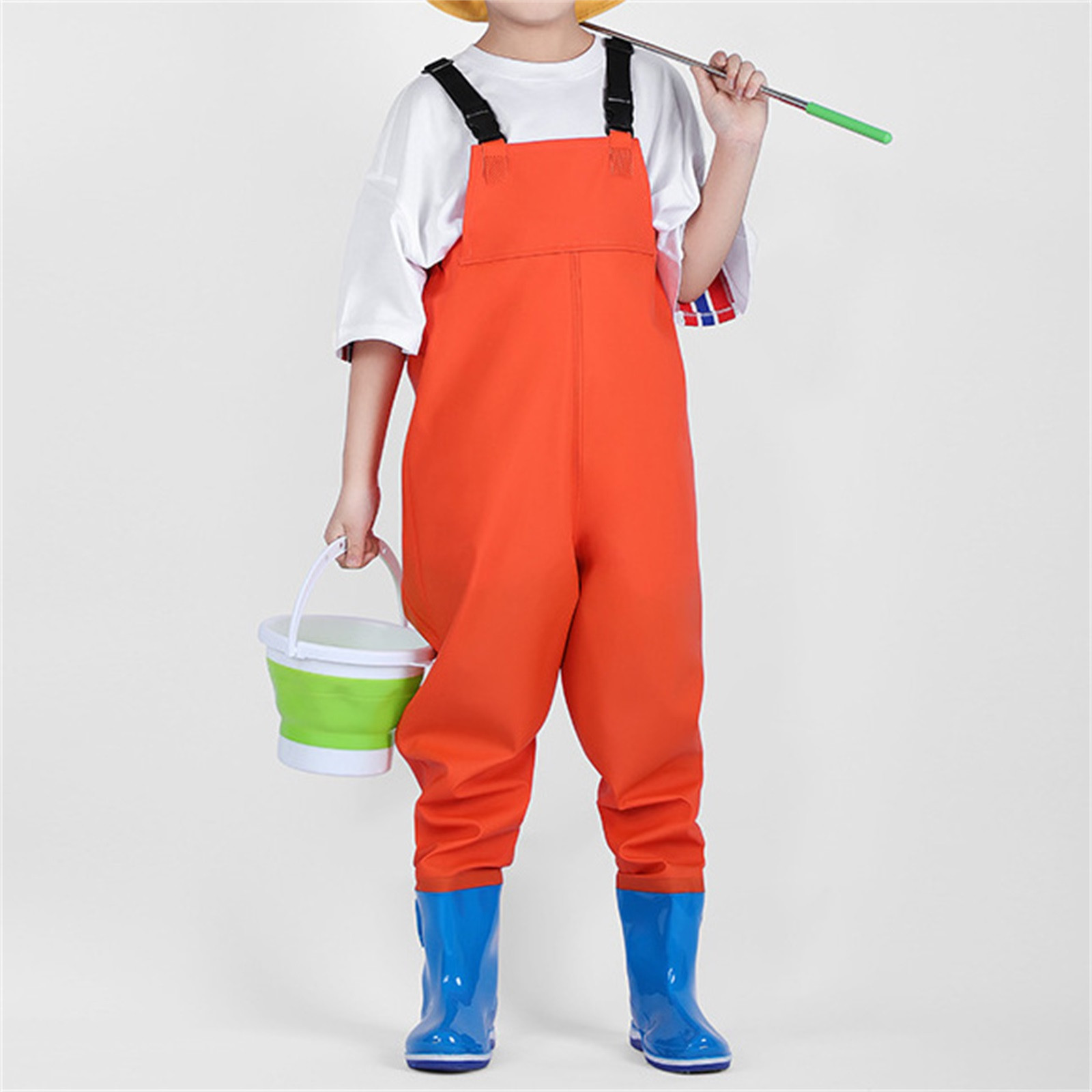 Kids Chest Waders Youth Fishing Waders For Toddler Children Water Proof ...