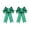Green, variant on PEIBang 2Pcs Christmas Wreath Bows Glitter Snowflake Bows for Wreath,9x13 Inch Christmas Ribbon Bows for Indoor Outdoor Home Decoration Party Supplies