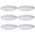 thumbnail image 1 of ColoMX 6 moldes redondos de aluminio para tartas, para hornear, para bodas, cumpleaños, baby showers y fiestas., 1 of 8
