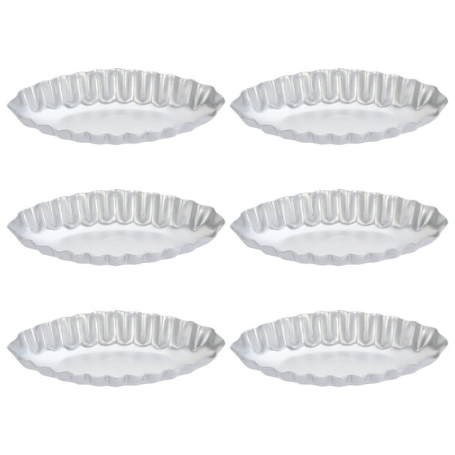 ColoMX 6 moldes redondos de aluminio para tartas, para hornear, para bodas, cumpleaños, baby showers y fiestas.