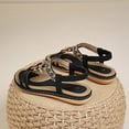 thumbnail image 6 of Womens Orthopedic Shoes, Orthopedic Shoes for Women Wide Width, Womens Sandals Arch Support Summer Beach Sandals Comfort Walking Shoes Bohemian Flip Flops Sandals for Women, Black 5, 6 of 9