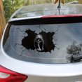 thumbnail image 2 of Amdohai Cool Skull Car Sticker Adhesive Non-toxic Waterproof Car Decals for Car Body Glass Window Wall Sticker, 2 of 6