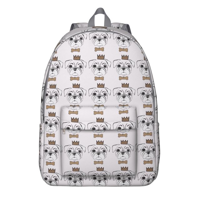 Boho Dog Aesthetic Pattern Backpack – Lightweight Travel Bag with Comfortable Carrying and Anti-theft Features, Suitable for School, Gym, and Daily Use
