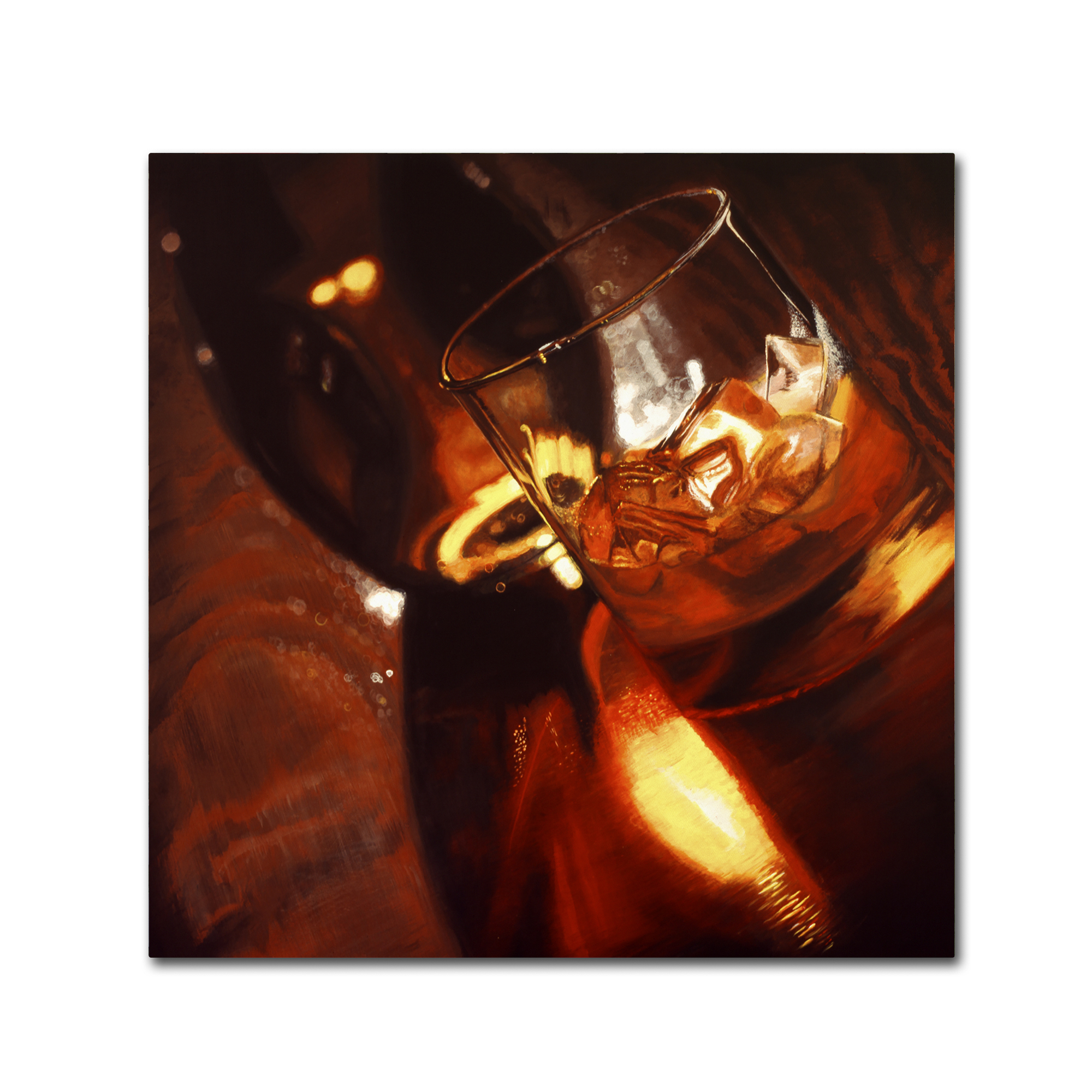 Trademark Fine Art Roderick Stevens 'On the Rocks' 14 x 14 (RS005-C1414GG)