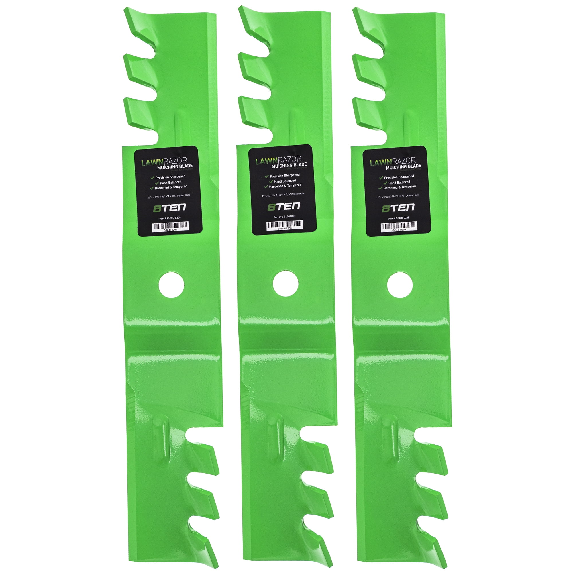 LawnRAZOR Mulching Blade for Cub Cadet 30 inch 942-04385 2 Pack