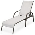 thumbnail image 5 of Costway Sillón Reclinable Ajustable para Patio, 2 Pzas, Color Gris, 5 of 5