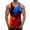Blue, variant on Yaoyar Mens Tank Top Beach Tank Tops Gym Workout Shirt Y-Back Sleeveless Muscle Fitness Bodybuilding Tank Shirts