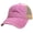 Pink, variant on Unisex Adjustable Trucker Baseball Cap Hat. Cowgirl Pattern, Pink