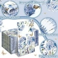 thumbnail image 4 of 200 Pcs Watercolor Hydrangea Guest Napkins 2 Ply Spring Paper Guest Towels for Bathroom Blue Floral Disposable Hand Towels Decorative Dinner Napkins Bridal Shower Napkins for Wedding Party, 4 of 12