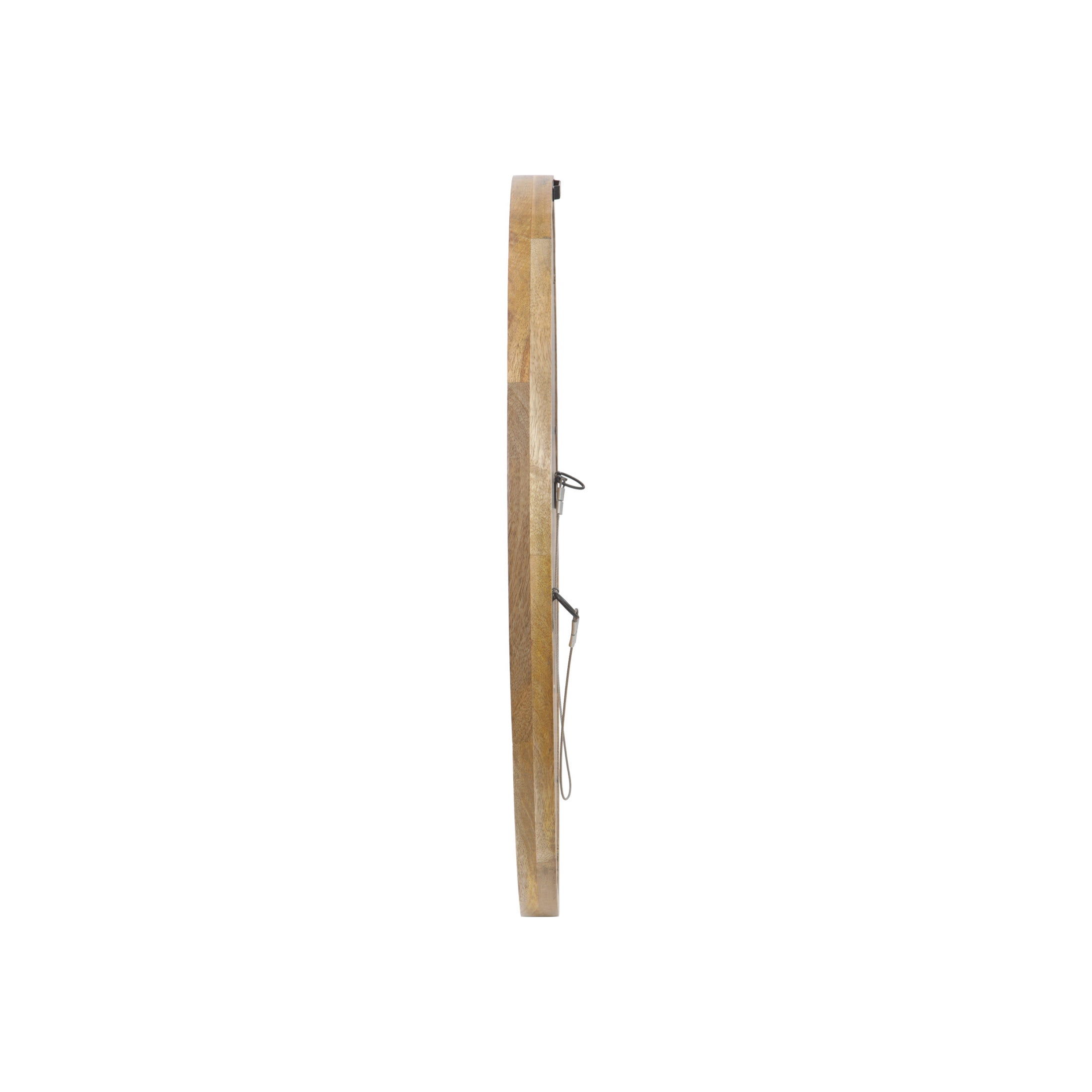 Prostaff Mango Wood Wall Mirror, Natural