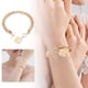 thumbnail image 1 of Pulsera de acero inoxidable del encanto del corazón para las mujeres con estilo y joyería duradera, 1 of 8