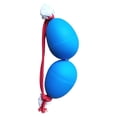 thumbnail image 1 of Rhythmic Sand Balls Small Musical Instrument African Shaker Rattle Drum Ball for Blue, 1 of 8