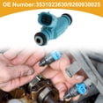 thumbnail image 2 of Inyector de combustible Unique Bargains 1 Pcs No.3531023630/9260930025 para Hyundai Tiburon 2003-2008 Motor de coche Coincidencia de flujo de combustible, 2 of 7