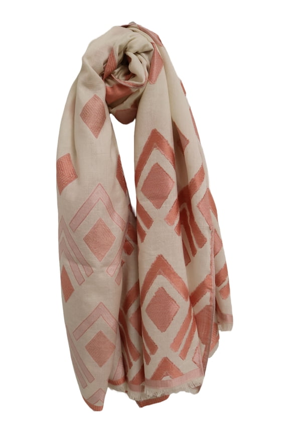 100% Cotton and Polyester Scarf, Wrap, Throw, Shawl