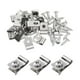 thumbnail image 1 of Uxcell 20pcs Clips de Cerca de Alambre 0.12" Abrazaderas de Alambre de Cerca de Acero Inoxidable Clips de Montaje de Cercas Agrícolas, 1 of 1