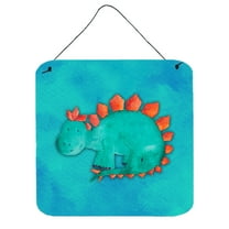 Stegosaurus Watercolor Wall or Door Hanging Prints
