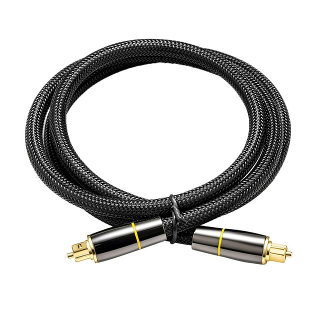 MasteelfCA Câble Audio Optique 3 Mètres Cordon Optique Mâle à Mâle de Remplacement Cordon Audio