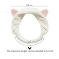thumbnail image 2 of Diademas con orejas de gato bonitas, 5 uds., banda para el pelo Etti bonita elástica para mujer, diadema para lavarse la cara con ducha de Spa, diadema para el rostro Sincero Hogar, 2 of 5