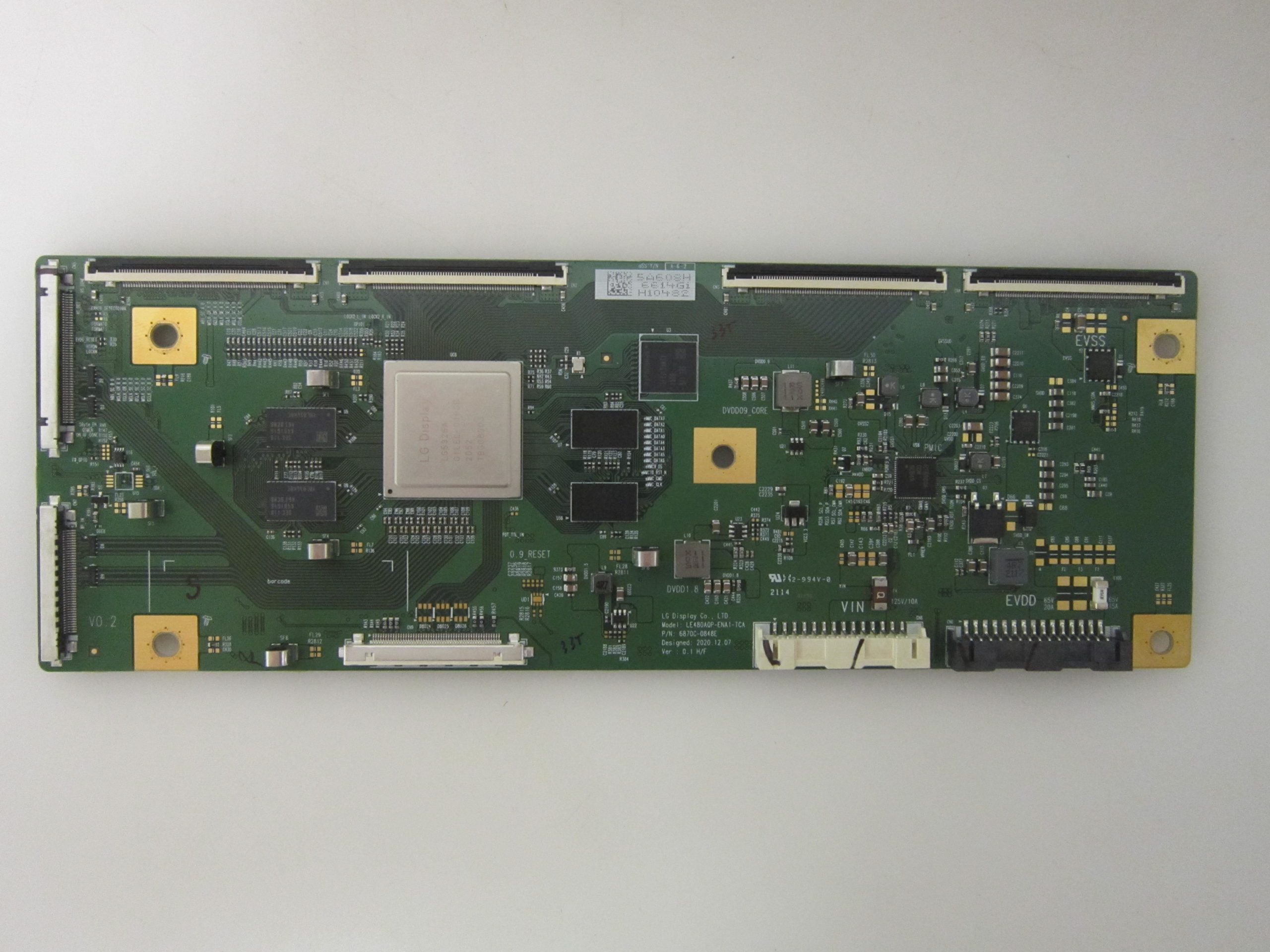 Sony XBR48A9S TCon Board 6871L6614G