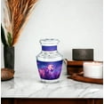 thumbnail image 3 of Butterfly Forest Keepsake Urn, Mini Urn for Human Ashes Adult Female, Purple Butterfly Cremation Urn, Keepsake Urns for Human Ashes, (Size, 3 Inch, 1 Pc), 3 of 5