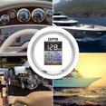 thumbnail image 3 of Digital Navigation Speedometer, 85mm Digital Navigation Speedometer Knots MPH KMH LED Backlight Antifog IP67 Waterproof for 9 to 32V Boat Yacht Car Motorcycle, 3 of 7