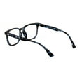 thumbnail image 4 of Men Women Matte Progressive Clear Reading Glasses - Anti Blue Blocker - Zero Power On Top CR20 +3.00, 4 of 4