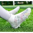 thumbnail image 5 of Kids Soccer Shoes Boys Girls Football Trainning Shoes Youth Firm Ground Athletic Turf Shoes Outdoor Professional Soccer Shoes Sneakers, 5 of 14