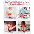 thumbnail image 2 of TRAHOO-Cordless Heating Pads for Cramps-Portable Heating Pad for Menstrual Cramp Relief with 3 Heat Levels and 3 Massage Modes,Electric Fast Heating Belly Wrap Belt for Women and Girl Best Gifts (Yel, 2 of 4