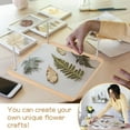 thumbnail image 6 of DIY Wooden Flower Press 9.84x9.84 Inch Square Bookbinding Press Book Press Machine Flat Paper Press Machine Book Press Bookbinding for Flower Press Handmade DIY Bookbinding Supplies Moccasin DIY, 6 of 8