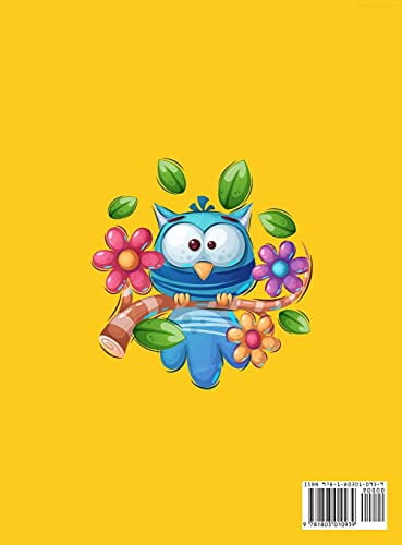 Cute Owls Coloring book for adults: A Gorgeous activity book for adults, (Hardcover)