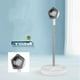 thumbnail image 3 of Soporte para secador de pelo, varilla ajustable de acero inoxidable giratoria de Plata 50-106cm Yuyangstore Soporte para secador de pelo, 3 of 8