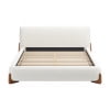 Baris Queen Bed Ivory