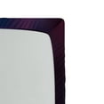 thumbnail image 2 of Outer Space Fitted Sheet, Kitten in Astronaut Hat Looks at Cosmic Rays UFO Universe Celestial Theme, Soft Decorative Fabric Bedding, Queen Size, Purple White, by Ambesonne, 2 of 2