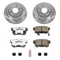thumbnail image 3 of PowerStop Rear Z26 Street Warrior Carbon-Fiber Ceramic Brake Pad and Drilled and Slotted Rotor Kit Fits: ACURA Select Models K2383-26, 3 of 9