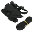 thumbnail image 1 of Adjustable Soft Harness, Made Of  Nylon Double-strap Design Rabbits Walking Harness with  Buckle Design for Walk Black Wing, Wing, 1 of 8