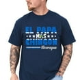 thumbnail image 2 of Men’s Graphic T-Shirt, El Papa Mas Chingon Nicaragua Flag Design, Cotton Crew Neck Tee, Classic Fit, Sizes S–5XL, 2 of 7