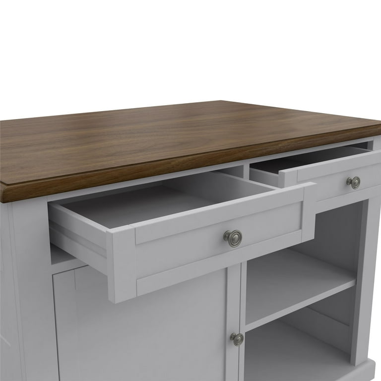 Dorel living kelsey kitchen 2024 island with 2 stools