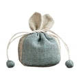 thumbnail image 2 of Bolsas de Pascua con cordón para dulces | Bolsas para golosinas navideñas para niños | Bolsas reutilizables para recuerdos de fiesta | Bolsas pequeñas para regalos en la búsqueda de huevos de Pascua, 2 of 6