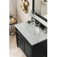 thumbnail image 4 of James Martin Furniture 650-V36-BNM-3OCAR 36 in. Brittany Burnished Mahogany Single Bathroom Vanity with 3 cm Carrara White Top & Oval Sink, 4 of 6