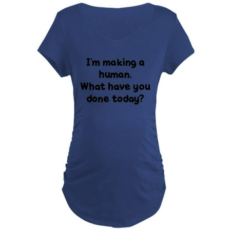 

CafePress - Making A Human Maternity T Shirt - Maternity Dark T-Shirt