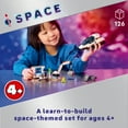 thumbnail image 4 of LEGO City Spaceship and Asteroid Discovery Toy Building Set, Gift for Kids Ages 4 Years Old and Up who Love Pretend Play, Includes 2 Space Crew Minifigures, Alien, Crystals, and Crane Toy, 60429, 4 of 9