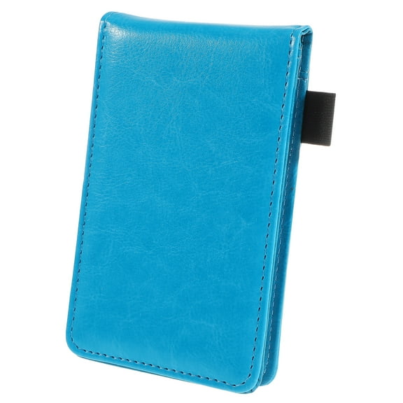 GOOHOCHY Sized Pocket Notebook with PU Cover Card Slot Travel Journal Book Convenient Notepad Schedule Planner 1 Set