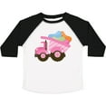 thumbnail image 3 of Inktastic Easter Jelly Bean Truck Girls Toddler T-Shirt, 3 of 5