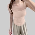 thumbnail image 6 of Warop Women's Solid Color Lace Camisole with Built-in Bra, Slimming Shapewear Tank Top for Versatile Daily Wear and Layering, 6 of 6