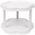thumbnail image 2 of Plato giratorio para especias, armario de 2 niveles, estante para especias, almacenamiento de cocina, organizador de estante para especias, gabinete de almacenamiento pequeño y Etagere, 2 of 5