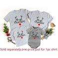 thumbnail image 5 of Camisetas navideñas divertidas a juego para toda la familia, camisetas de Papá, Mamá, Niño y Bebé, trajes navideños familiares, ropa, regalo de Navidad, 5 of 5