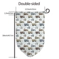 thumbnail image 7 of Wukai Tractor and Dumper Print Garden Flag 12.5x18 Inch Double Sided Sun-resistant Rain-resistant, Wrinkle-resistant Colorfast(Only Flag), 7 of 7