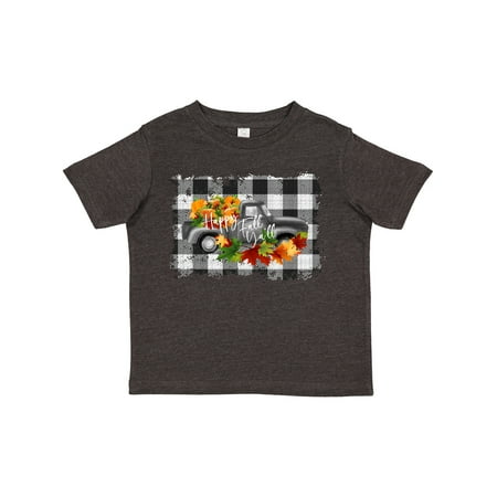

Inktastic It s Fall Y all Vintage Truck with Autumn Flowers Gift Toddler Boy or Toddler Girl T-Shirt
