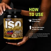 Ultimate Nutrition ISO Sensation 93 Whey Isolate, Cafe Brazil, 2 lb